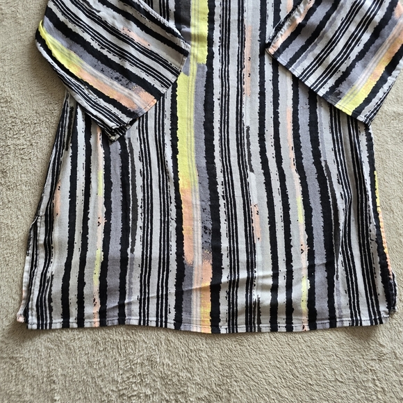 Marc by Marc Jacobs lightweight cotton pullover striped tunic size small - Picture 12 of 16